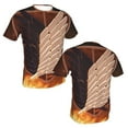 thumbnail image 5 of Attack On Titan Men's Short-Sleeve T-Shirt Summer Casual Tee Top Breathable Crewneck T-Shirt Small, 5 of 7