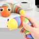 thumbnail image 1 of Muyoka Juguete de babosa de 7.5 pulgadas Escaneo 3D T茅cnico Fidget Slug Estr茅s y alivio de la ansiedad Slug Juguetes sensoriales Flexible Articulado Sticky Stretch Slug Juguete de regalo para ni帽os d, 1 of 7