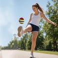 thumbnail image 5 of Bolsa de arena deportiva de punto de playa 6pcs tejidos a mano para principiantes malabares pelotas multicolor, 5 of 5