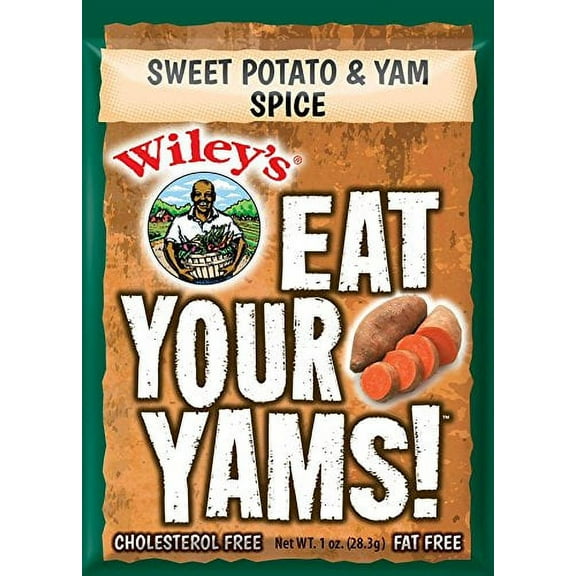 Wiley's Sweet Potato & Yam Spice - 3 (THREE) 1oz Packets H1