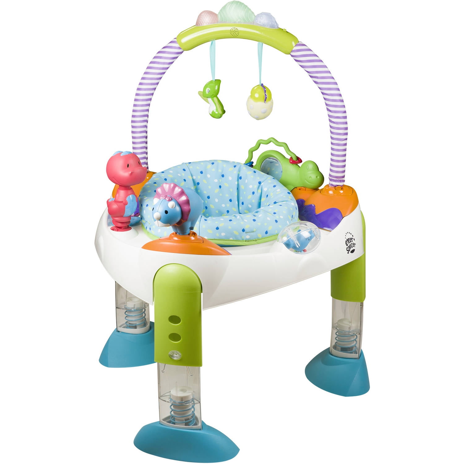 Evenflo ExerSaucer Fast Fold and Go, D is for Dino - Walmart.com - Walmart.com