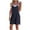 Black, variant on Midi Dress for Women,Dress for Women Two Piece Set Spaghetti Strap Mini Dress with Pocket