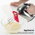 thumbnail image 3 of Baking Splash Guard, Multipurpose Kitchen Tool Mixing Bowl Splatter Guard Easy Cleaning  for Whisks, 3 of 8