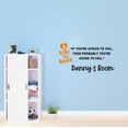 thumbnail image 2 of Boys If you're afraid then you're going to Fail Motivational Sports Wall Decal Decoration Sports Lovers Motivational Quote Vinyl Wall Decor Lasts Years and Easily Removable - Size: 20 In(W) x 10 In(H), 2 of 5