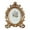 Gold, variant on Rongfmy Retro Picture Frame Vintage 8x6'' 5x7'' Photo Holder Oval Frames 7 inch