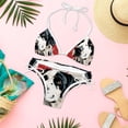 thumbnail image 6 of Spotted Dog Swimsuit Bikini Set with Detachable Sponge and Adjustable Strap, Two-Pack, for Beach and Pool Parties, 6 of 6