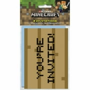 Minecraft Invitations [8 Per Package]