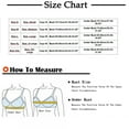 thumbnail image 3 of High Support Sports Bras for Women Seamless Bras for Women No Underwire, Wireless Bras Smoothing Soft V Neck Full Cover Comfort Bra with Adjustable Strap Everyday Bras Black L, 3 of 7
