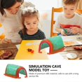 thumbnail image 3 of Railway Cave Model for Decoration Use Green ABS Tunnel Model Toy, 3 of 5