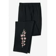 thumbnail image 4 of Woman Within Plus Size 7-Day Knit Embroidered Straight-Leg Pull-On Pants, 4 of 5