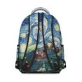 thumbnail image 4 of Sac à Dos pour Étudiants Galaxie Céleste Nébuleuse de l'Espace Design Cosmique, Sangle Ajustable et Sac d'École Durable pour Étudiants, 4 of 6