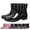 Black, variant on Rain Boots for Women Fashion Walking Water Shoes Rainboots Water Resistant Slip On Ankle Rubber Boots Anti-Slip Casual Outdoor Garden Fishing Short Booties Work Rain Shoes for Camping Farming