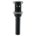 thumbnail image 2 of Fine Fixtures Pop-Up Bathroom Sink Drain with Overflow, Satin Brass, 2 of 5