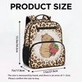 thumbnail image 7 of Jeiento Capybara 13.5 Inch Kids Preschool Backpack for Toddler Girls, Strawberry Lightweight School Bag for 3-5 Year Old, Bookbag with 2 Front & 2 Mesh Side Pockets, 7 of 7