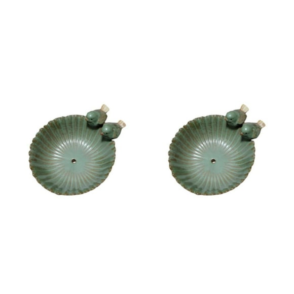Billuyoard Amigable con el medio ambiente Los bebederos para pájaros fomentan la jardinería ecológica Buen tacto de las manos Alimentador de Con Agujero 16*16*10 2Conjunto