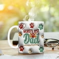 thumbnail image 2 of PEONAVET Mug Lettering Inflated World's Mug 11oz Warp Sublimation, The Man The The Mug, 2 of 6