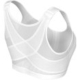 thumbnail image 1 of Wireless Posture Support Bra Front Closure Breathable Underwear For Women Yoga, 1 of 5