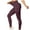Brown, variant on Xunlbb Yoga Pants for Women Yoga Pants With Pockets for Women High Waist High Elasticity Yoga Pants With Pockets, Workout Running Yoga Leggings For Women on Clearance XS-XL
