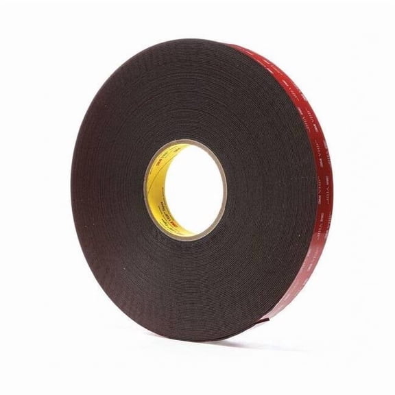 3M 7000042794 VHB Tape - 5952 Black, 1" x 36yds (45.0 mil)