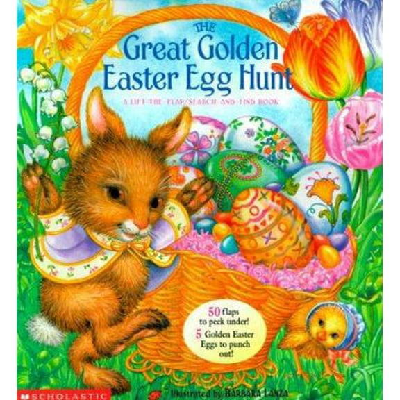 Pre-Owned The Great Golden Easter Egg Hunt ) (lif T-the-flap Boardbook) (Unknown) 0439142628 9780439142625