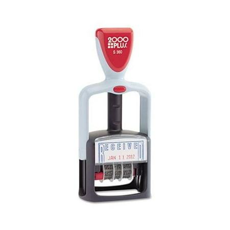 Cosco 2000 PLUS Two-Color Word Dater COS011034