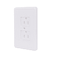 thumbnail image 5 of 12-Pack Safety Self-Closing Outlet Covers, Wall Socket Plate Automatic Sliding Cap Cover for Child Proofing Outlets, 5 of 6