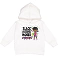 thumbnail image 2 of Inktastic Black History Month Rocks Girl with Guitar Toddler Hoodie, 2 of 4