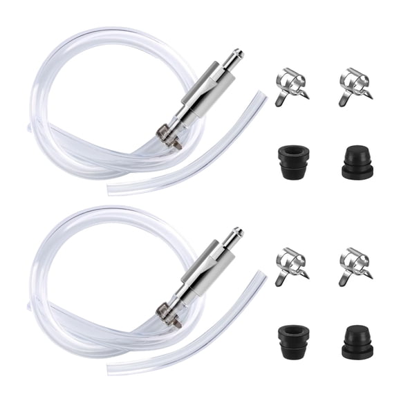 Kit de mangueras de purga de freno DIQDI, válvula antirretorno unidireccional, paquete de 2
