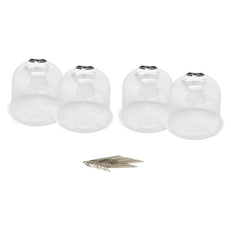 HEMOTON 4 Pcs from Greenhouse Mini Greenhouse for Garden Plant Care 26X26CM HEMOTON 4 Pcs from Greenhouse Mini Greenhouse for Garden Plant Care 26X26CM