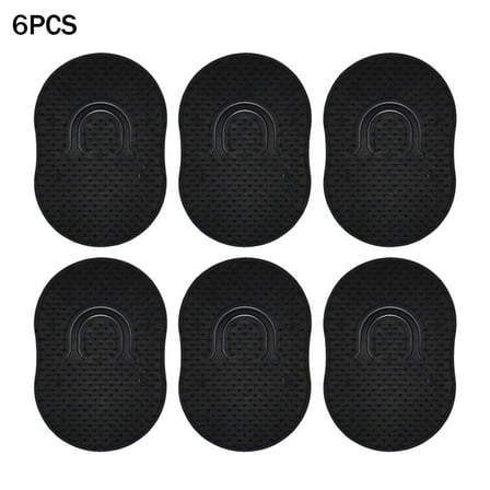 6 Packs Pocket Palm Combs Scalp Massager Hair Brush Comb Nonslip