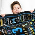 thumbnail image 2 of 13 Year Old Boy Gifts, Gifts for 13 Year Old Boy, Coolest 13th Birthday Boy Gift for Official Teenager, 13 Year Old Boy Birthday Gift Ideas, 13 Year Old Birthday Decorations 60"X50" Blanket, 2 of 6
