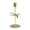 A003- Style C, variant on Metal Candle Holder, Minimalist Heart Bowknot Romantic Candle Stand Decorative Piece, for Home Light Luxury Style Retro Decoration, Candlelight Dinner Props, Living Room Bedroom Tabletop Accent
