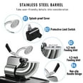 thumbnail image 6 of Happydeer Snow Cone Machine, 300kgs/h Stainless Steel Ice Shaver with Dual Blades, 110V Electric Snow Cone Maker, Ice Crusher, Shaved Ice Machine with On/Off Switch for Home, Party, Restaurant, Bar, 6 of 13