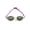 Green Violet, variant on Arena Unisex Python Racing Swim Mirror Lens Goggles, Copper/White/Red Wine