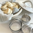 thumbnail image 3 of R&M International Biscuit Cutter Stainless Steel 5 Piece Set, 3 of 3