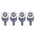 thumbnail image 2 of Rouleaux de Roulettes pour Porte de Douche 24 Pcs, Guide de Rouleau pour Porte Coulissante, Remplacement de Douche (Roue Unique), 2 of 8