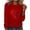 Red-5, variant on Aofany Women Valentine's Day Pullover Sweatshirts Heart Print Sweater Tops Long Sleeve Crewneck Shirts Fashion Loose Blouse Teen Girls Sweatshirt