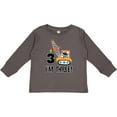 thumbnail image 3 of Inktastic 3rd Birthday Construction Truck Boys Boys Long Sleeve Toddler T-Shirt, 3 of 5