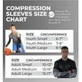 thumbnail image 4 of Tough Outdoors Sports Compression Arm Sleeves for Men & Women - Youth, Kids Basketball Shooting Sleeves - Football, Baseball, 4 of 7