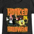 thumbnail image 3 of SpongeBob SquarePants - Hooked On Halloween - Toddler And Youth Girls Short Sleeve Graphic T-Shirt, 3 of 6