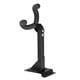 thumbnail image 4 of Gancho de pared largo para guitarra, soporte de montaje ajustable de Metal negro con Base para ukelele y bajo, 4 of 12