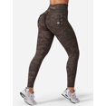 thumbnail image 4 of CoreFlex Leggings with Pockets for Women Charm Scrunch Workout Leggings V Cross Waist Butt Lifting Gym Yoga Pants, 4 of 10