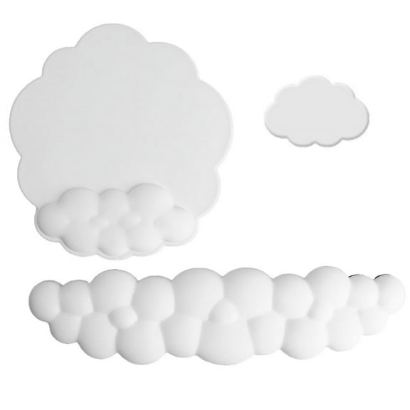 Cloud Keyboard Wrist Pad Memory Foam Hand Rest Cloud Keyboard Wrist Pad Suitable for Office
