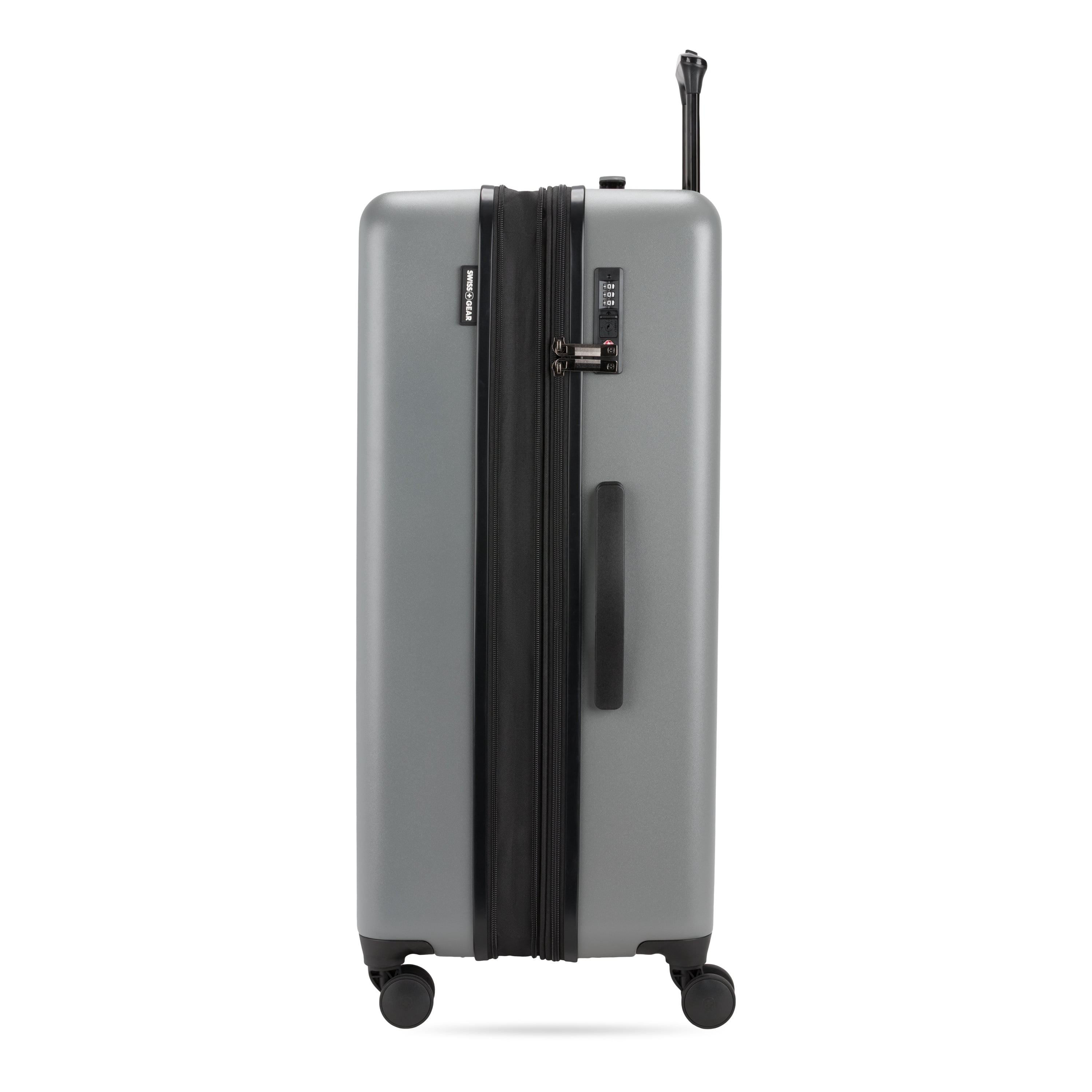 SWISSGEAR Stride Hardside 3-Piece Spinner Set, Charcoal Gray