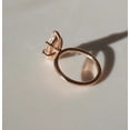 thumbnail image 5 of Cora Jewellery 2.5CT Marquise Moissanite Solitaire Engagement Ring For Women, 10K Rose Gold, 5 of 6