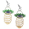 thumbnail image 2 of 2 Pack Solar Pineapple Led Light Lantern, Pineapple Solar Lights Outdoor, Metal Pineapple Waterproof Solar Lantern, 2 of 4