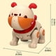 thumbnail image 4 of Perro Mecánico Interactivo Sensible Para Niños, Música, Baile, Grabación, Relee, Mando A Distancia, Perro De Juguete, 4 of 7