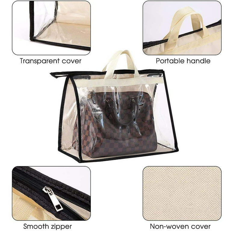 Handbag Dust Bag Wallet Storage Storage Bag, Zipper Hanging Storage Bag, M  Size 