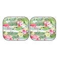 thumbnail image 7 of Balery 2 Piece Tropical Flamingo Car Windshield Sun Shade|Foldable Front Windshield Shade for Car Front Window for Most Sedans SUV Truck-Small, 7 of 7
