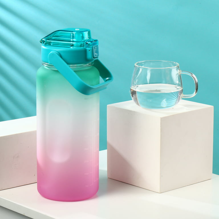 Tupperware Plastic Water Bottle With Time Marker, 1000 mL
